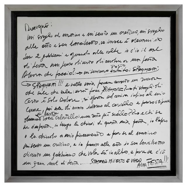 Massimo Dorta, Alla festa!!!, Oil on Canvas For Sale