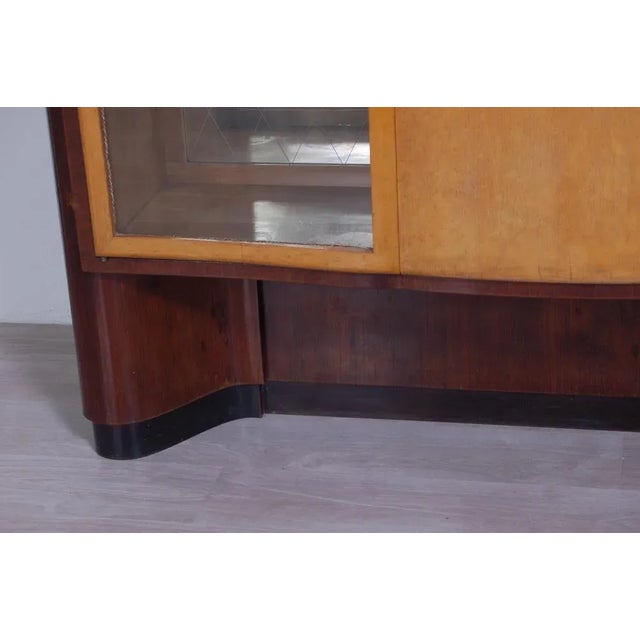 Art Decò Mobile Bar With Swivel Door, 1940s For Sale - Image 10 of 18