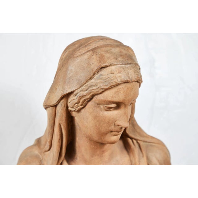 Figurative Franz Melnitzky19th Century Austrian Sculpture of Fate, 1855 For Sale - Image 3 of 8