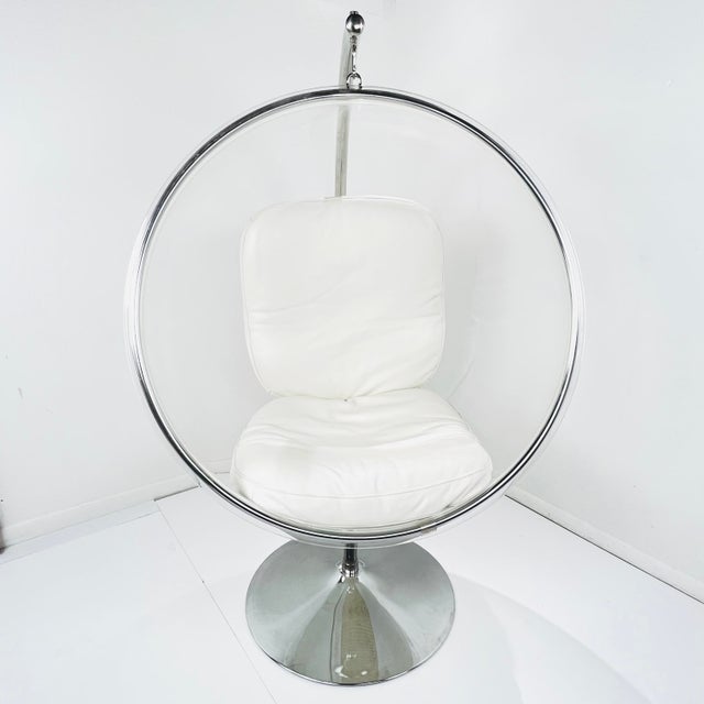 Late 20th Century Eero Aarnio Suspended Lucite Bubble Chair Chairish