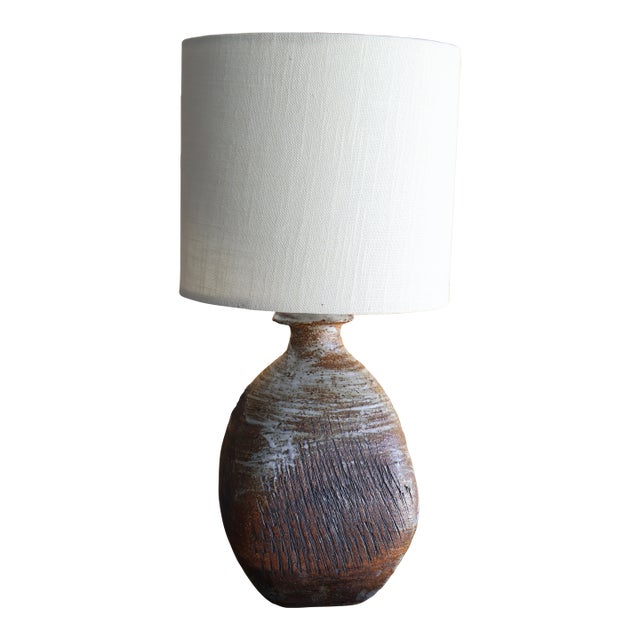 Studio Pottery Lamp, California, 1960s For Sale