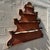 Brown Late 20th Century Vintage Regency Baker Scalloped Wall Plate Rack For Sale - Image 8 of 12