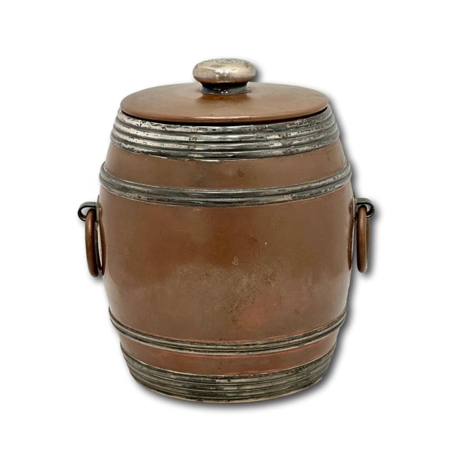 Bronze Fine Quality Antique American Solid Bronze and Sterling Silver 3 Piece Tobacco Humidor Smoking Set Circa 1890s For Sale - Image 8 of 18