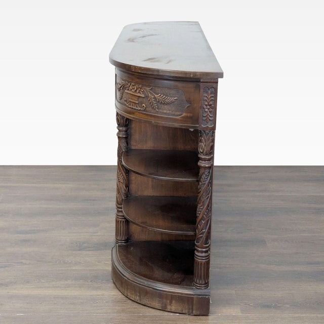 Antique Carved Buffet For Sale - Image 4 of 14