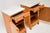 Antique Swedish Satin Birch Bedside Cabinets with Marble Tops, 1890s, Set of 2 For Sale - Image 4 of 11