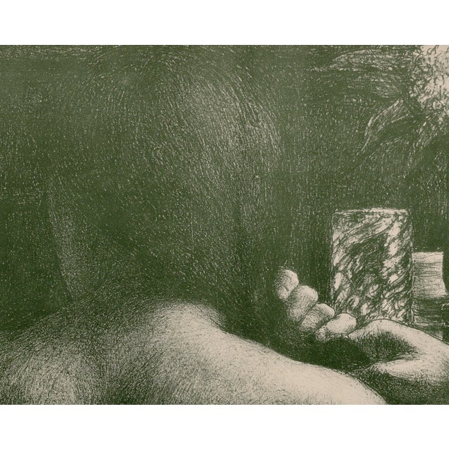 Jules Flandrin, La Chevelure, 1898, Original Lithograph For Sale - Image 3 of 9