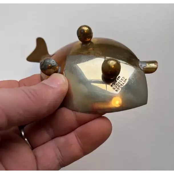 Circa 1960s Mexican Mixed Metals Footed Dish & Ashtrays - Set of 3 For Sale In Philadelphia - Image 6 of 9