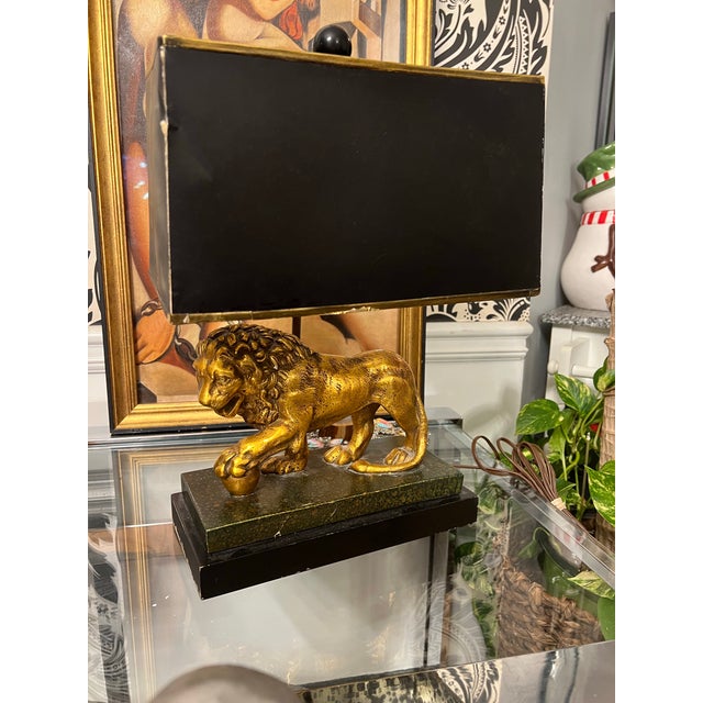 Up for consideration is a beautiful mi-century lion lamp. This would look lovely in your home and it is a great find for...