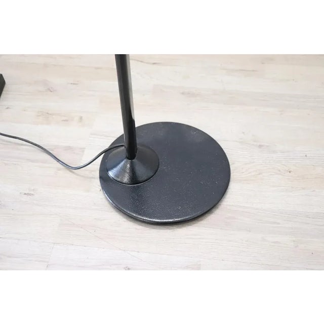 Floor Lamp in Black Metal, 1970s For Sale - Image 3 of 5
