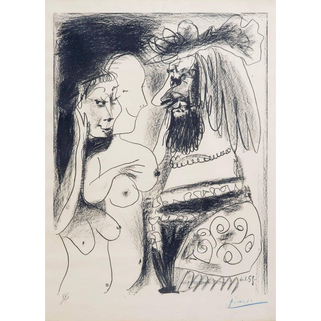 Pablo Picasso, Le Vieux Roi, 1959, Lithograph For Sale - Image 6 of 6