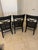 Ethan Allen Black Blake Chairs, Set of Three For Sale - Image 12 of 12