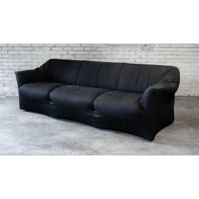 1970s 1970s Mario Bellini 'Tentazione' Three-Seater Sofa for Cassina For Sale - Image 5 of 12