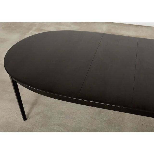 Barbara Barry for McGuire Oval Extension Dining Table 9.5 Ft For Sale - Image 9 of 18