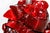 Swank Lighting Rock Candy Glass Table Lamps in Cherry Red For Sale - Image 4 of 8