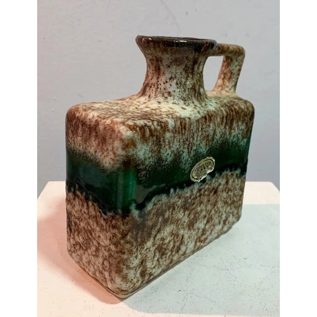 1960s German Ceramic Vase from Jopeko, 1960s For Sale - Image 5 of 9