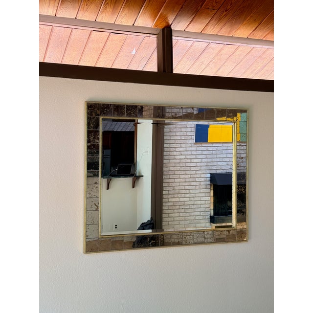 Antique Faceted Mirror For Sale - Image 10 of 15