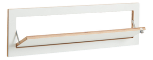 100x27-1 Fläpps Shoe Rack in White from Ambivalenz