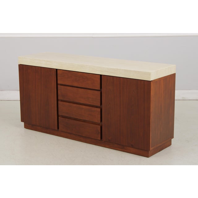 Mid-Century Modern Mid Century Modern Design 4 Drawer Stove Top Server For Sale - Image 3 of 13
