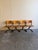 Mid-Century Modern Vintage Scandinavian Stacking Chairs Set of 4 - Mid Century Modern Plywood Dining Chairs For Sale - Image 3 of 10