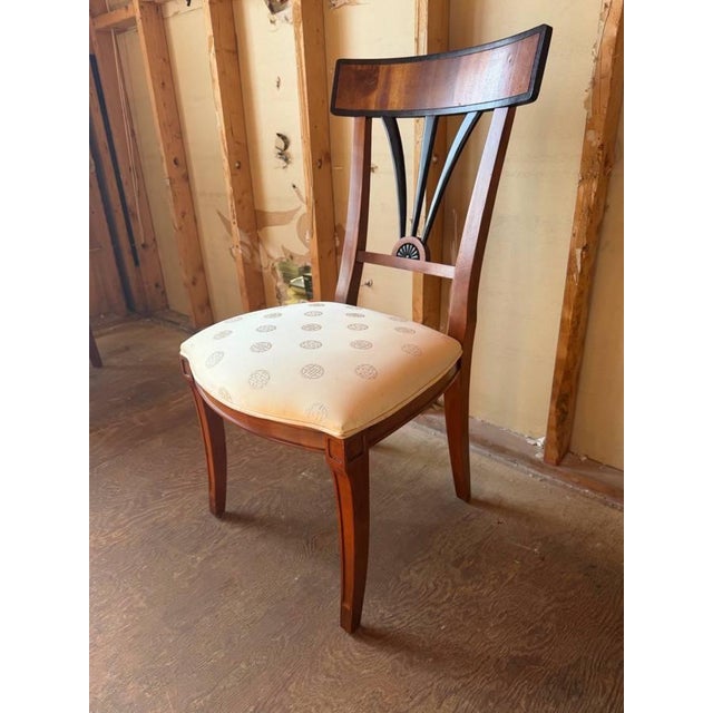 Century Furniture Late 20th Century Set of 4 Century Neoclassical Style Dining Room Chairs For Sale - Image 4 of 17