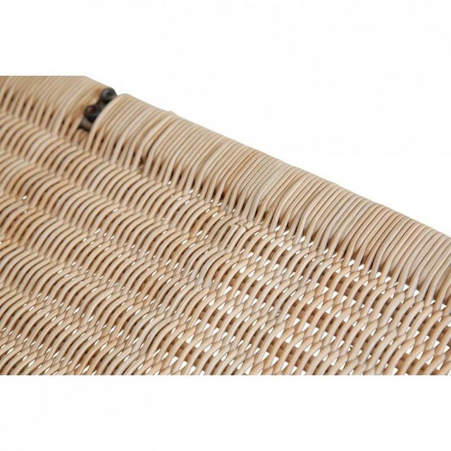 1990s PK22 Chair by Poul Kjærholm in Wicker, 1999 For Sale - Image 5 of 14