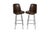 Brown Set of 4 Mid-Century Vintage Swivel Bar Stools 1970s For Sale - Image 8 of 9