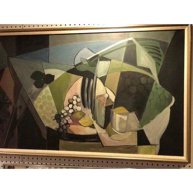 Signed 1974 Oil Painting on Canvas, "Lemons in Low Key" by Sam Stetson For Sale - Image 4 of 11