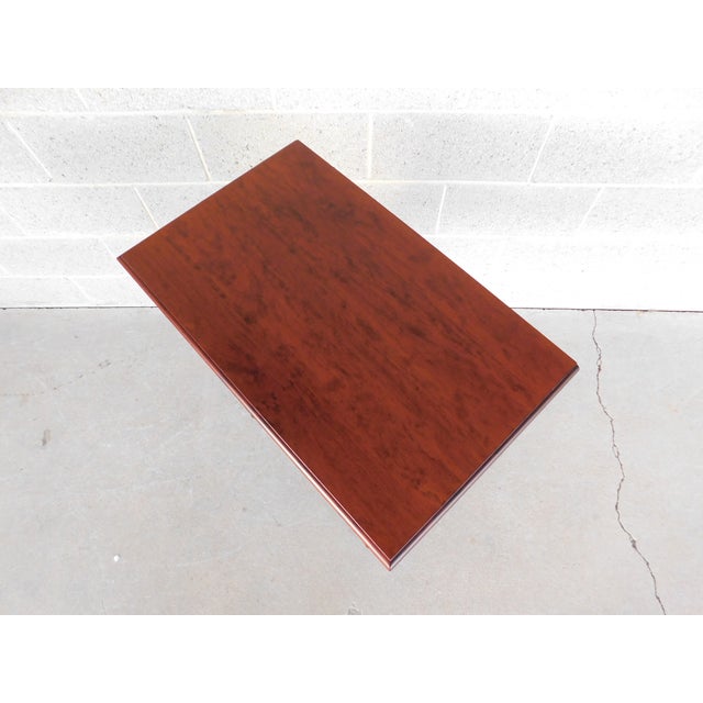 Great Windsor Chair Co Queen Anne Server Accent Table For Sale - Image 11 of 16