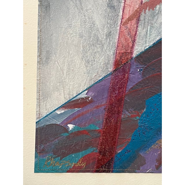 Abstract Rhapsody Abstract Mixed Media Painting For Sale - Image 3 of 9