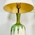 Mid-Century Boho Chic Vintage Ceramic Green Drip Table Lamps - A Pair For Sale - Image 9 of 18