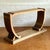 Cerused Ash Fluted Console Table For Sale - Image 9 of 9