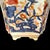 1950s Vintage Japanese Hong Kong Ceramic Hand Painted Imari Planter For Sale - Image 5 of 7