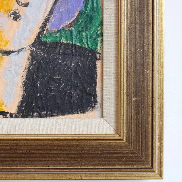 Florentine Artist, A Portrait Series XII, 1980s-1990s, Oil on Canvas, Framed For Sale - Image 9 of 14