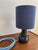 A compact and characterful ceramic table lamp designed by einar johansen for søholm stentøj, bornholm, denmark. The deep...
