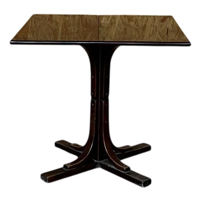 Bentwood Square Café Table, 1980s For Sale