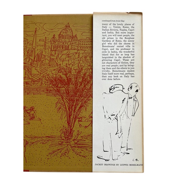 Italian Holiday by Ludwig Bemelmans 1961 Book 1st Edition Hardcover For Sale - Image 9 of 9