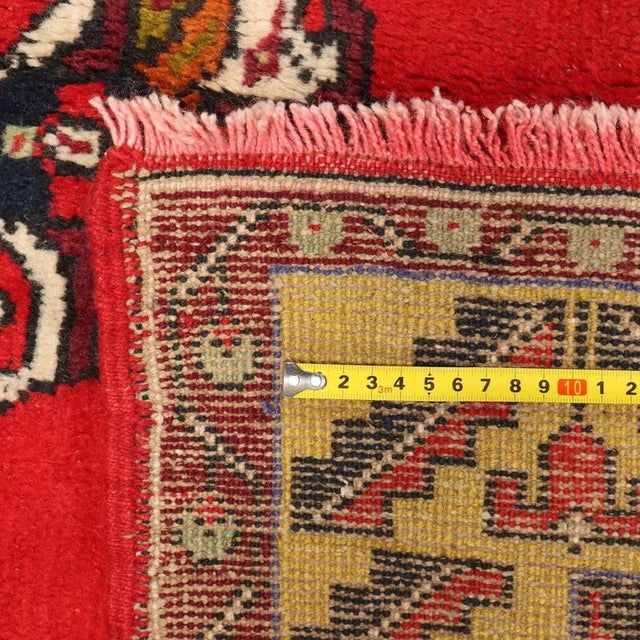 Yellow Vitnage Turkish Jorun Rug For Sale - Image 8 of 9