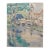 1929 Ogui European Modernist Village Landscape Watercolor & Gouache For Sale