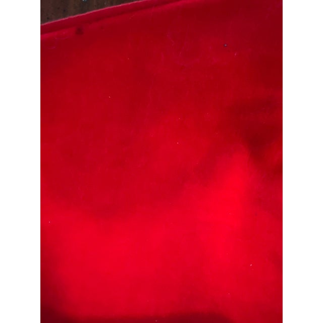 1990s Vintage 1990s Santa Hand Knot Needlepoint Stocking For Sale - Image 5 of 8