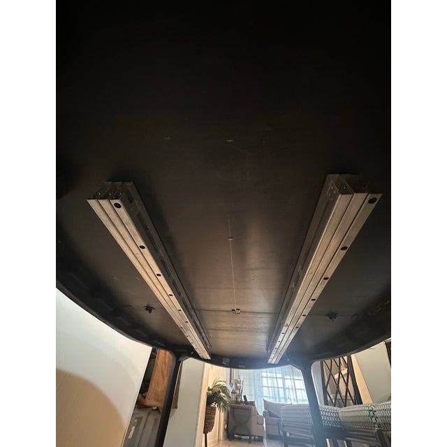 McGuire Dinning Room Set With Extension For Sale - Image 10 of 12