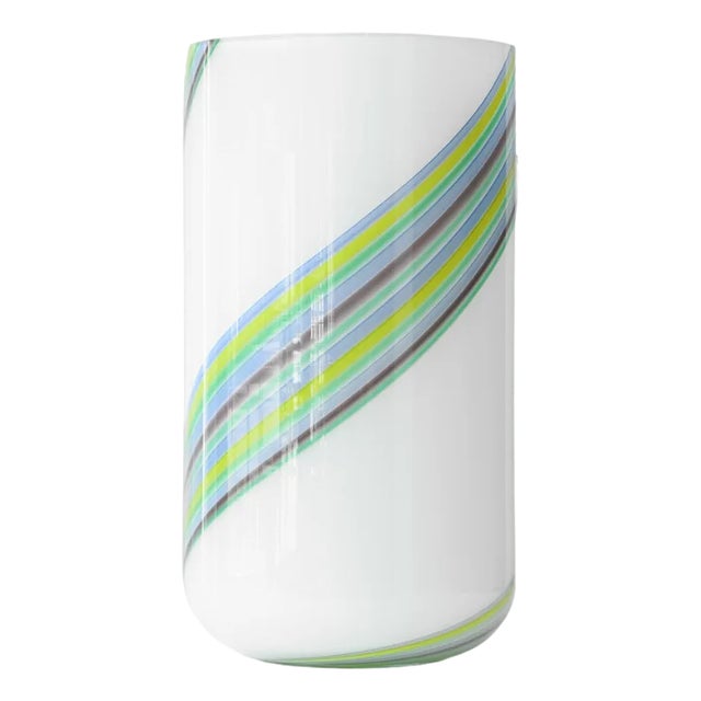 Italian Postmodern Vase by F. Fabbian, 1980s For Sale