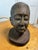 Late 19th Century Late 19th Century Vintage African Wooden Hand Carved Boy Bust Statue For Sale - Image 5 of 6