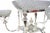 Silver Silver Plate and Glass Serving Bowls, Set of 2 For Sale - Image 8 of 14