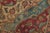 Tabriz Rug 9’5” X 11’9” Pink Wool Vintage Distressed Hand-Knotted Carpet For Sale - Image 4 of 15