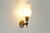 Black Vintage Brass Torch Holding Hand Wall Sconces, 1950s, Set of 2 For Sale - Image 8 of 9