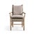The rush seat armchair adds classic charm to dining and living rooms with its simple materials and easygoing shape. Its...