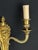 Antique French Louis XVI Two-Light Wall Sconce in Gilt Bronze, 1890s For Sale - Image 6 of 9