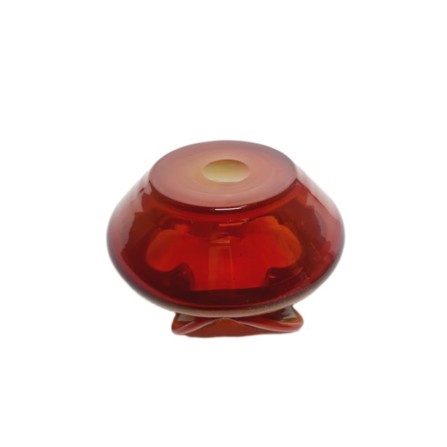 1970s Container by Czesław Zuber for Sudety Glassworks, Poland, 1960s For Sale - Image 5 of 13