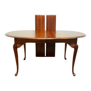 Broyhill Furniture Solid Cherry Traditional Style 80" Dining Table 8261 For Sale