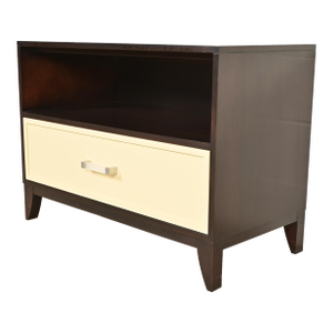 Kindel Furniture Modern Hollywood Regency Cabinet or Bedside Chest